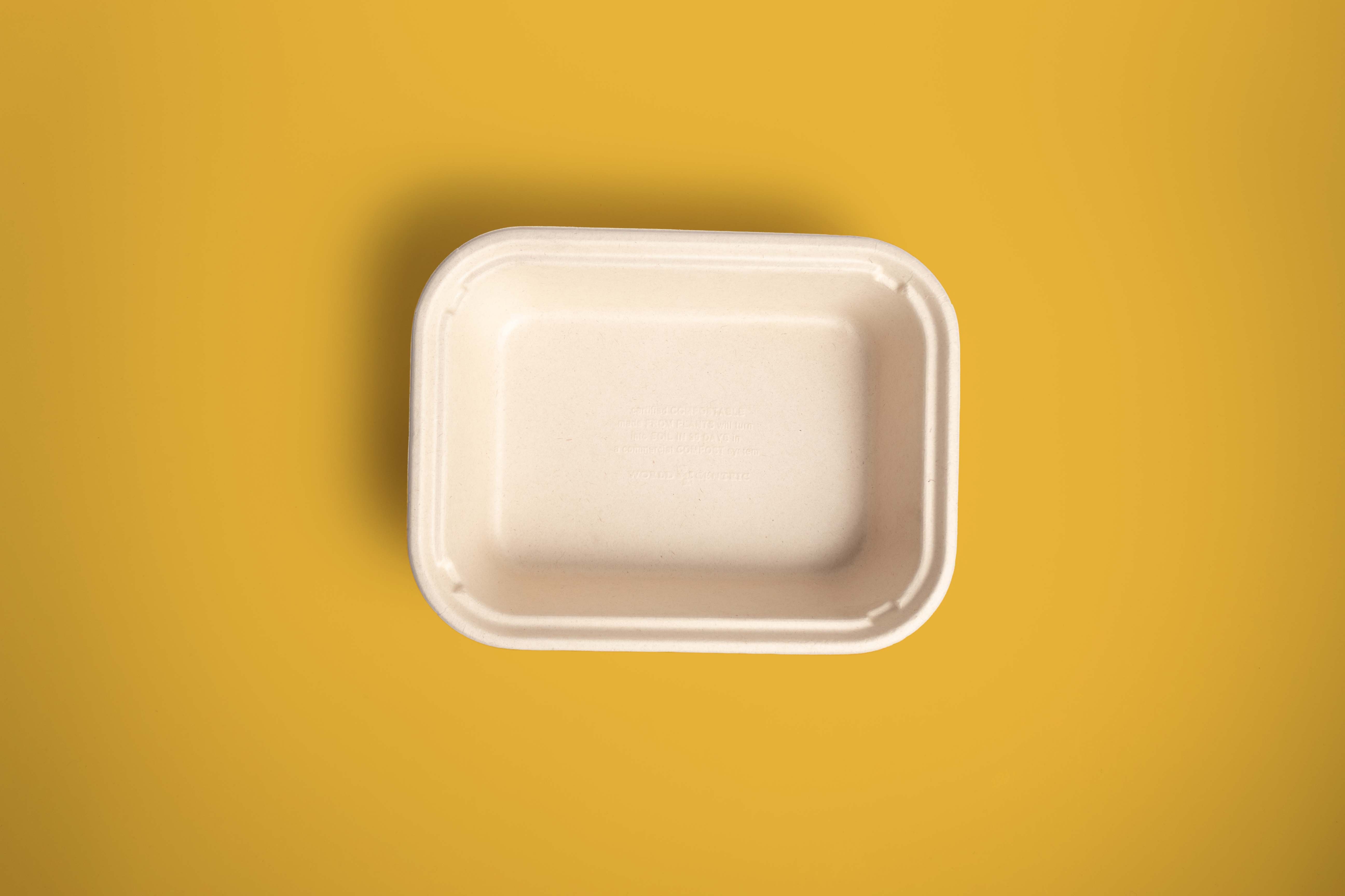 Contenedor Biodegradable Lunch-box 10x3
